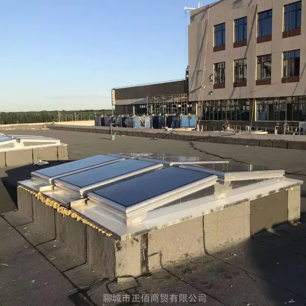 TPC-SP三角型消防排烟通风天窗在工业厂房中的应用