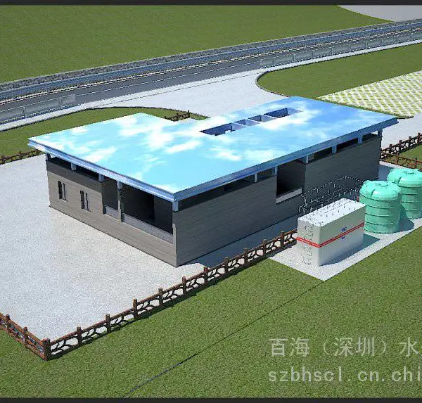 百海深圳生产小型一体化地埋式污水处理设备CWS-2
