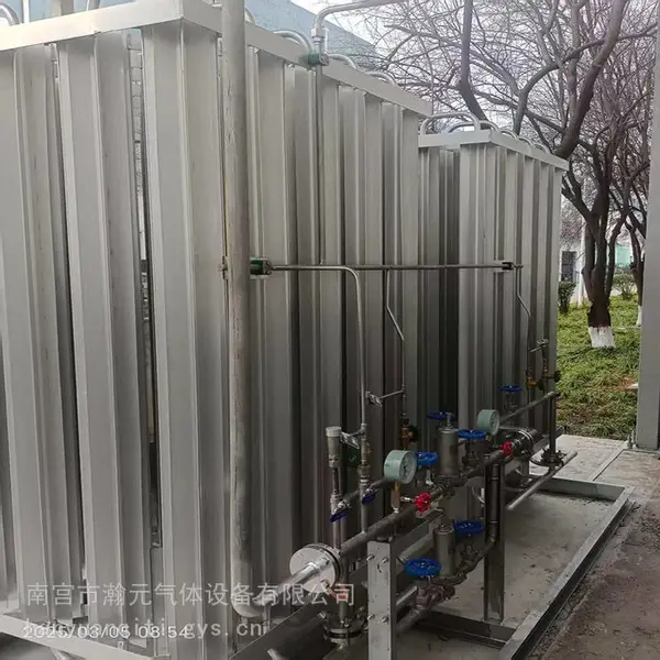 南宫瀚元生产空温气化器 空温液氧气化器 液氮气化器 液氩气化器