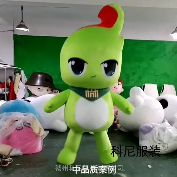 泡沫雕刻卡通人偶服定制 企业吉祥物商场活动表演服装订做