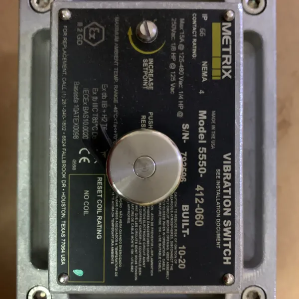 优势供应 Metrix 震动开关 5550-412-060