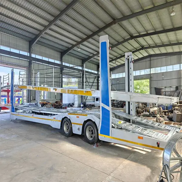 出口半挂车 OTTC认证 俄罗斯认证半挂车 欧式半挂车 镀锌丝杠液压