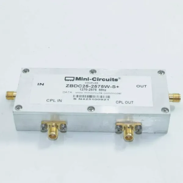 MINI-CIRCUITS ZBDC25-257W-S+ 1270-2575MHz 耦合器 议价
