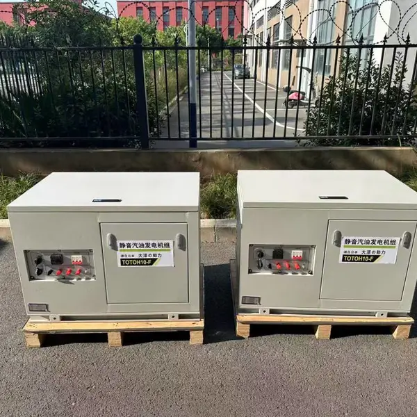 20千瓦低噪音汽油发电机220V/380V单三相电启动通信基站主用电源
