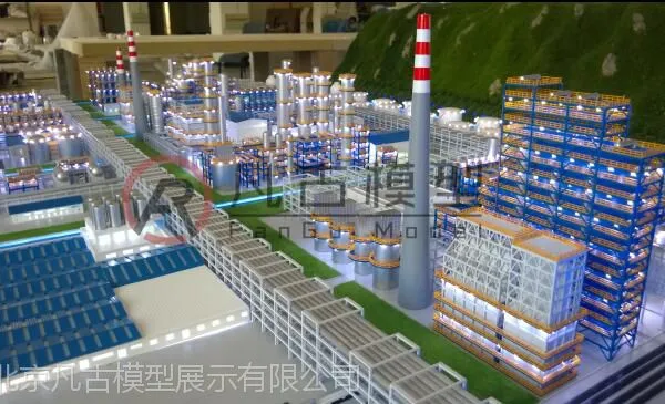 福建石油化工模型还原度90%，金属主材料加工
