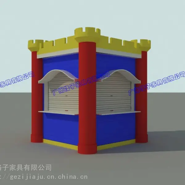 商场水果蔬菜售卖摊亭 景区玩具饰品零售花车 广场水吧车售卖亭