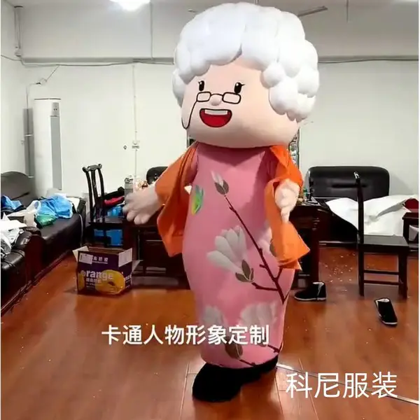 高密度泡沫雕刻人偶服定制 立体造型吉祥物行走玩偶服订做