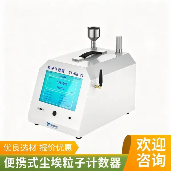 便携式尘埃粒子计数器 手持款 0.3μm 2.83L 净化工程验收工具