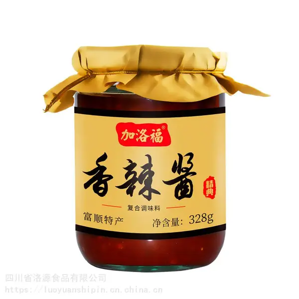 加洛福 香辣酱 辣子酱 荆条子椒 批发328g*24瓶