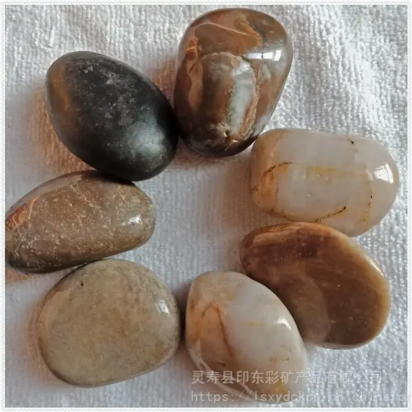 抛光雨花石 园林铺路 庭院装饰 鱼缸造景用天然鹅卵石