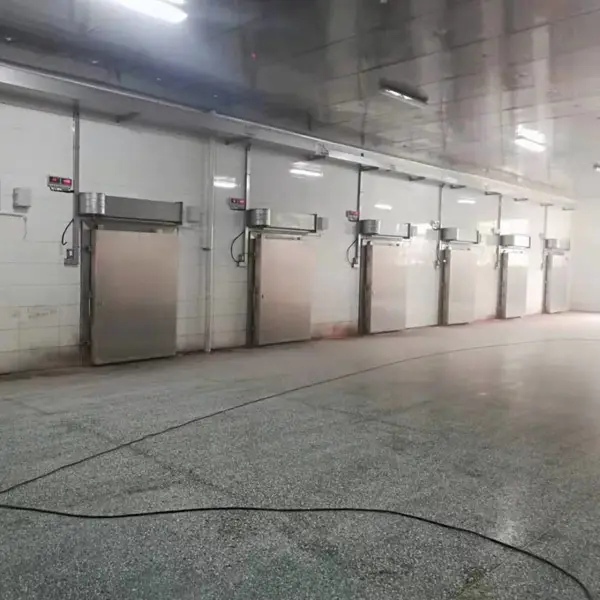 无棣冷藏库门厂家 电动平移冷库门 电动推拉保温门