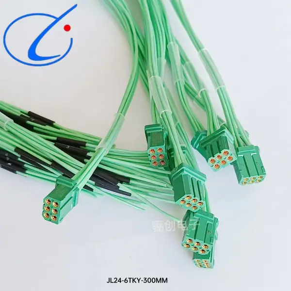JL24矩形连接器 JL24?6TKY?S400mm 航空插头 工控接插件 骊创