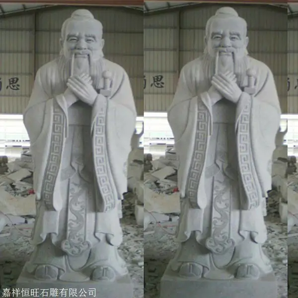 汉白玉人物石雕哪里卖 古代石材人像多少钱 园林石人雕像图