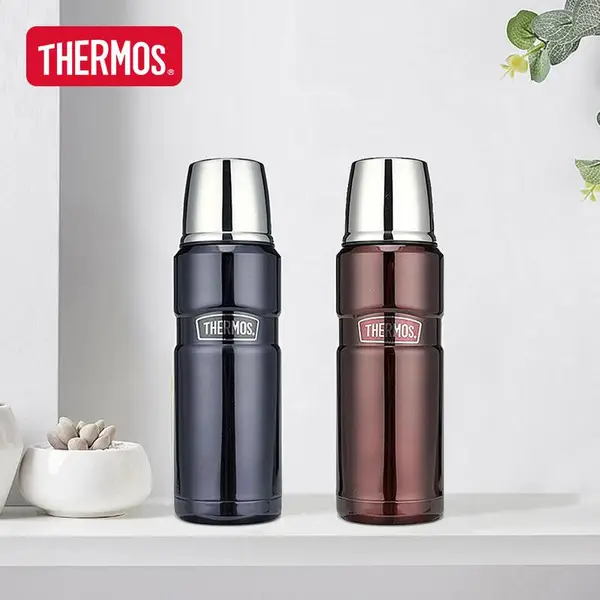 THERMOS/膳魔师保温壶真空不锈钢水壶SK-2000车载便携470ml