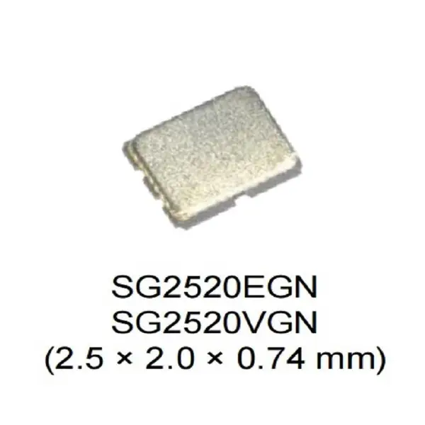 爱普生SG2520VGN晶振,石英晶体振荡器,X1G0054210212贴片振荡器