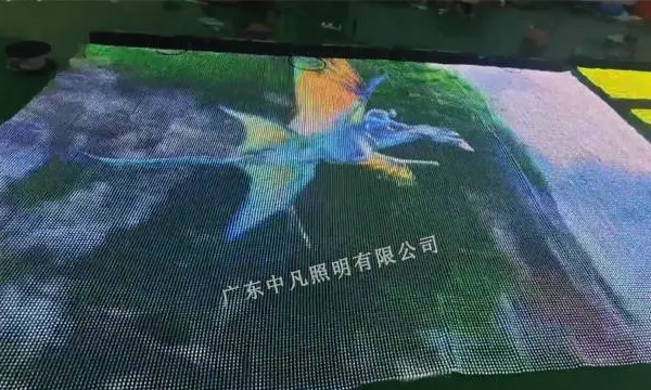 网红打卡幕墙飞天屏厂家现货 推荐咨询 广东中凡照明供应