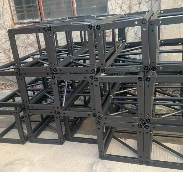 演唱会铝合金灯光架 400mmtruss 专业舞台工程 多年安装经验