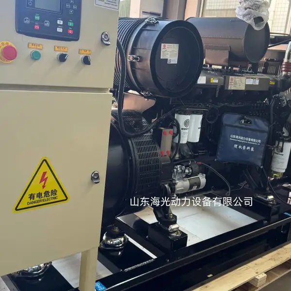 潍柴250千瓦发电机组 柴油机动力WP10D320E200