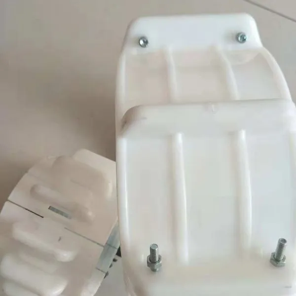聚氨酯夹克管保温防腐管道接口专用电热熔套 热缩带 接口皮子 塑料绝缘支撑块