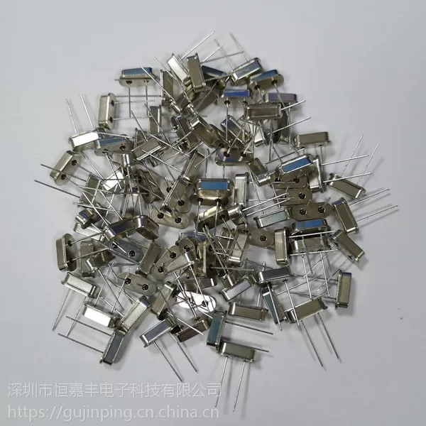 直插两脚无源晶振49S封装4.897Mhz负载20PF精度20PPM