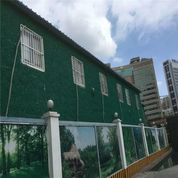 民宿风假草坪铺设 酒店公寓装饰草坪 pe草坪定制