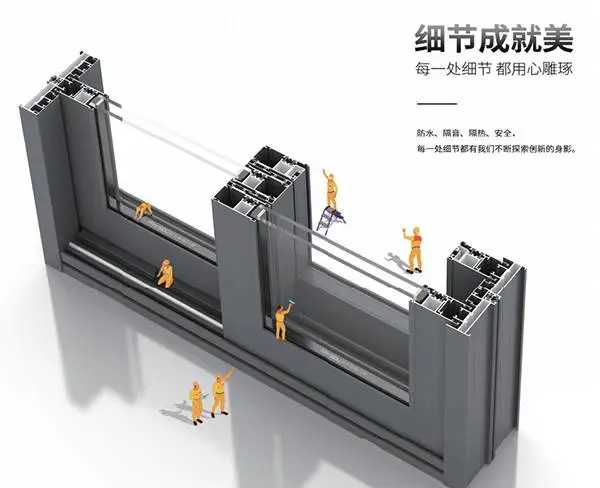 推拉窗-奥尔特I出口品质-断桥推拉窗