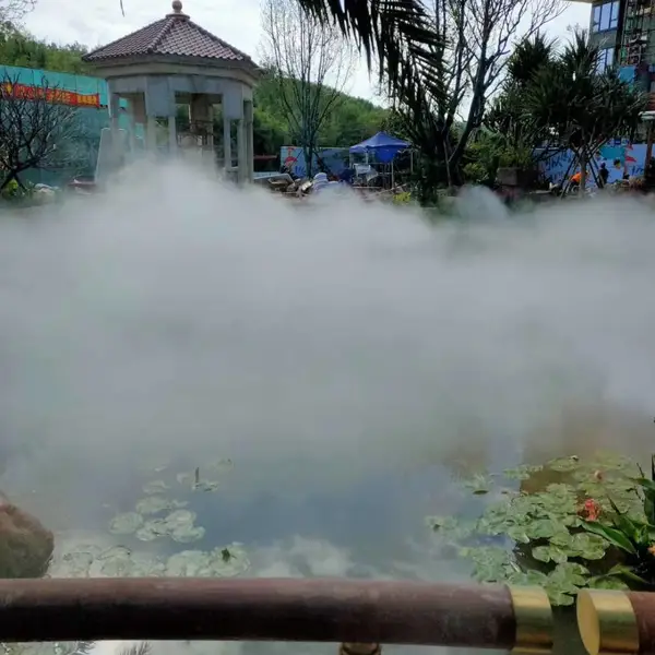 高压喷雾系统 人造雾 文旅景区雾森仙镜 迷雾森林 方案