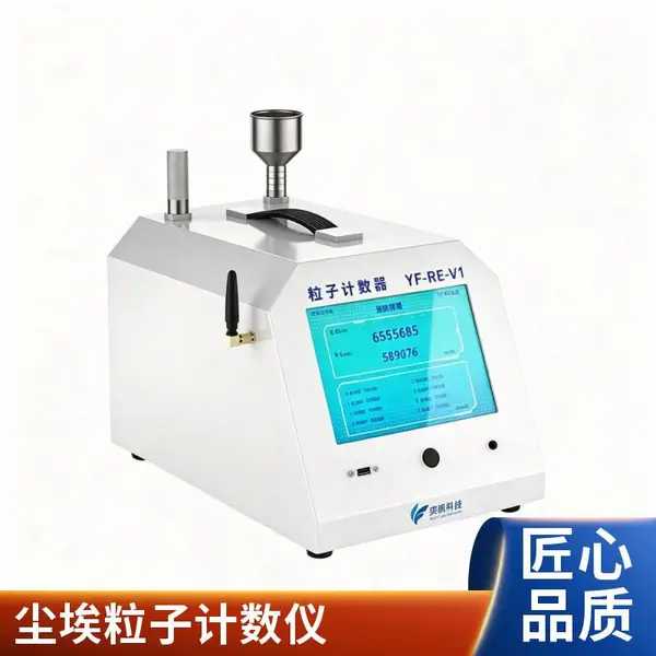 手提款粒子计数器 手持式尘埃粒子检测仪 0.3μm 0.5μm 两通道