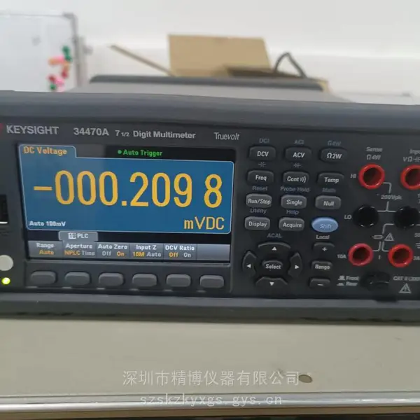原装进口二手keysight/是德34470A七位半万用表黒机