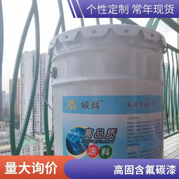 混凝土钢结构表面防腐 峡辉氟碳重防腐面漆 双组份 防腐年限长