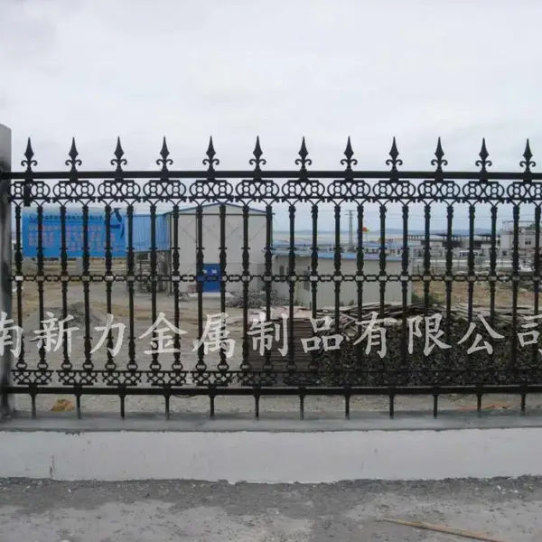 铸铁护栏围墙围栏 铁艺材料配件 铁艺护栏 河南新力