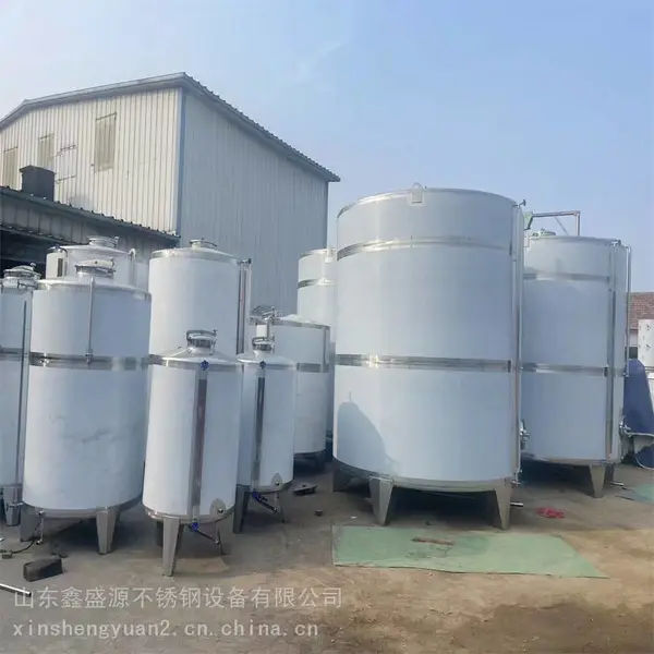 酿酒设备酒容器304不锈钢食品级酿造设备厂家果酒啤酒葡萄酒发酵存储设备