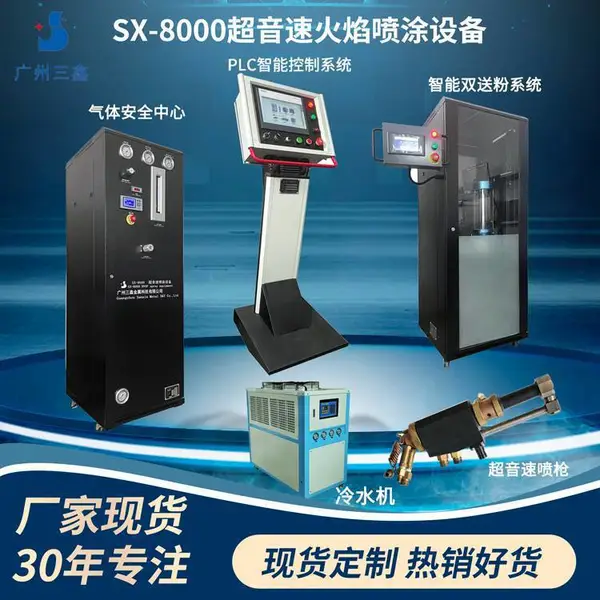 HVOF超音速喷涂设备 螺杆喷碳化钨 超音速喷涂碳化钨