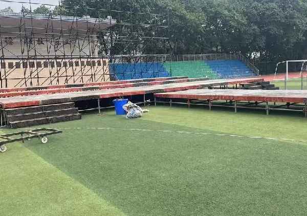 重庆沙坪坝开工奠基桁架出租租赁搭建