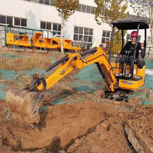 匠工小挖机 满足各种施工要求微型挖掘机 低噪音小型挖掘机 在线报价