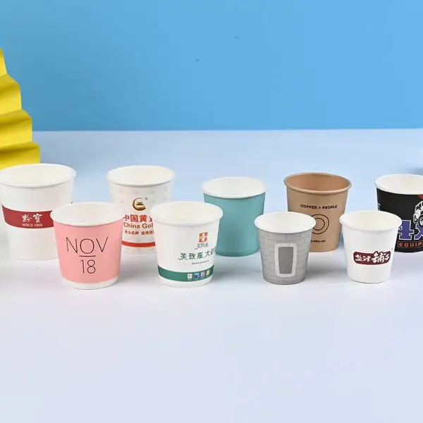 直营一次性纸杯定制品尝杯水杯奶茶咖啡杯定做印LOGO商用