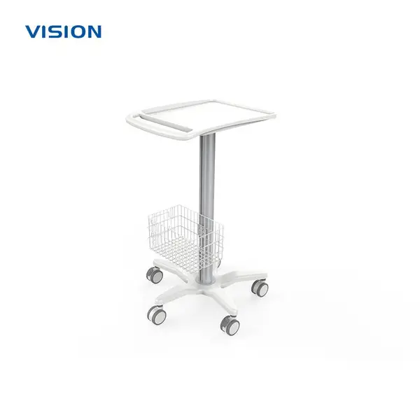 VISION|DE-FR-1| 笔记本电脑移动推车 支架铝合金 大台面易推静音车
