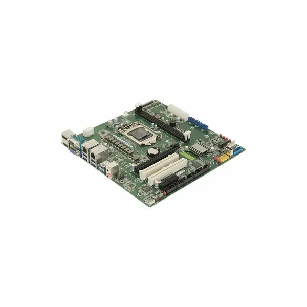 CEB-H42M-A100 Intel H420E Chipset, 2 x LAN, HDMI/DP/VGA, 10 x COM, 13 x USB, 2 x PCIe, 2 x PCI, Micro ATX MB
