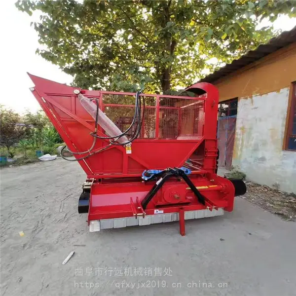 青黄玉米秸秆回收机 拖拉机带秸秆粉碎揉丝回收机 饲料青储机