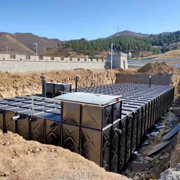 深圳地埋式不锈钢水箱——绿环宇不锈钢水箱