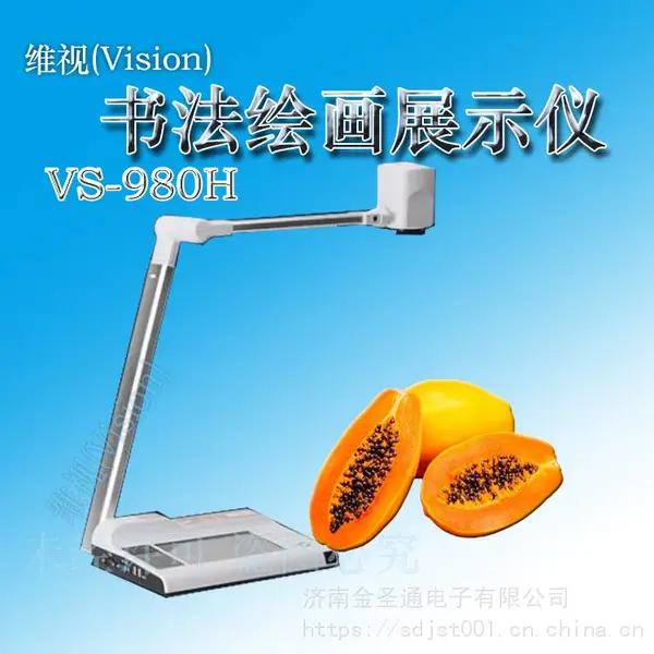 高拍仪视频展台A2大幅面书法绘画展示仪实物投影仪 VS-980H