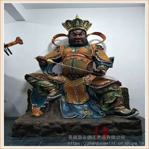 正圆企业制造铜雕四大 寺庙铜雕四大佛像厂家 护法四大金刚铸铜雕塑