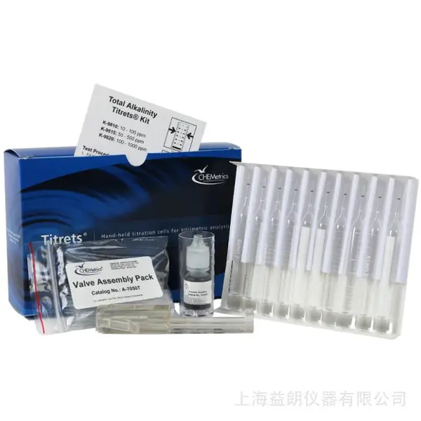 CHEMetrics K-9820 �ܼ�ȵζ������� Total Alkalinity Titrets Kit