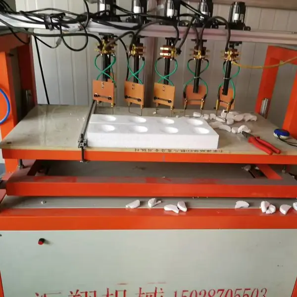 汇翔机械EPS泡沫免模挖孔机 数控保丽龙包装内衬异形开孔加工设备
