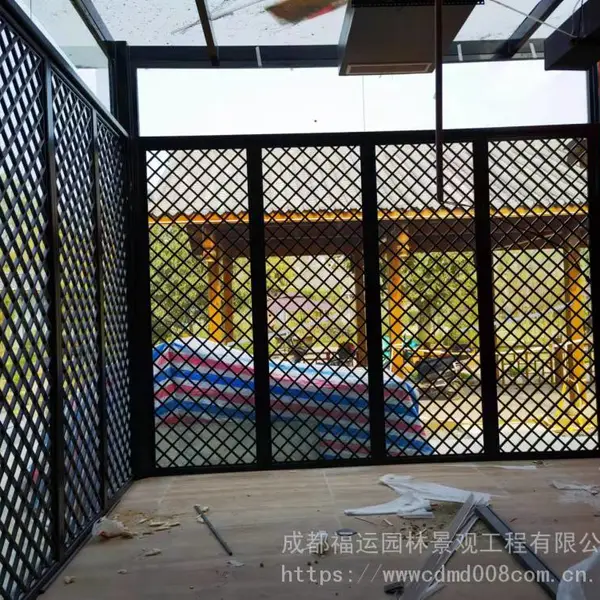 成都仿古花格窗/中式推拉窗/中式推拉门主营定制