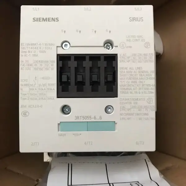 通力电梯201主接触器西门子3RT1026 1B..0 1BP40DC230V KDMKDL32