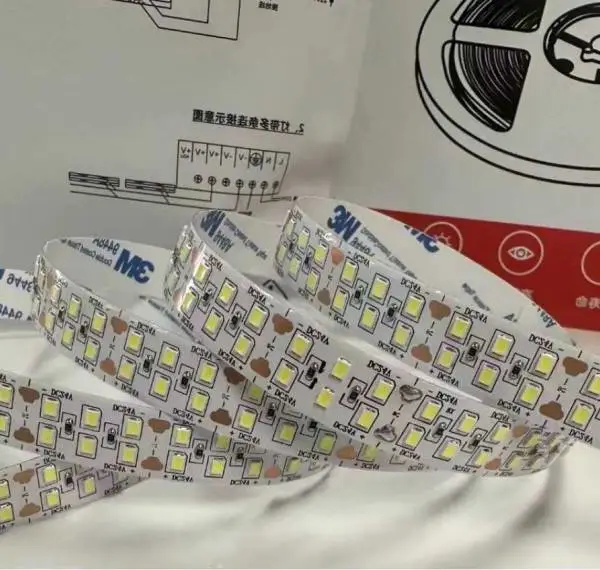 LED 灯带低压24v12v灯条2835灯珠夜市5730展柜货架led硬灯条灯箱裸板灯带