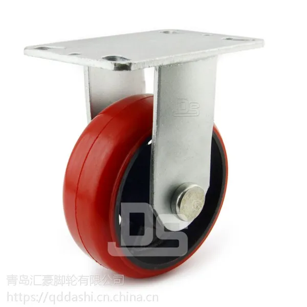 重型脚轮 铁芯聚氨酯脚轮 载重450-650kg
