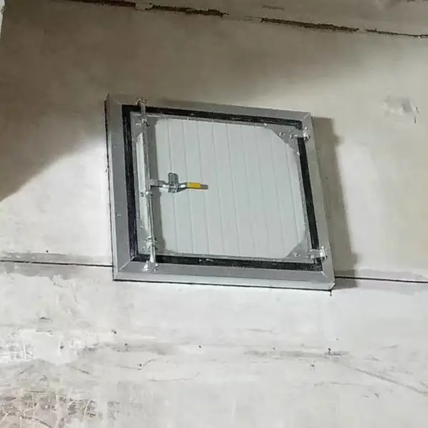 手扳侧开上开电动侧开式粮库密闭保温窗户 配套电动开窗器
