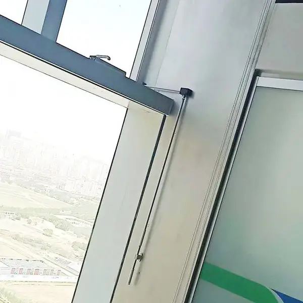 湖南长沙厂房办公楼写字楼酒店学校幼儿园手摇链条式开窗器外开窗手动推窗开窗机